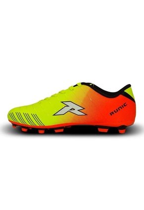 Guayos Runic Terrox Tpu Para Hombre-Verde/Naranja