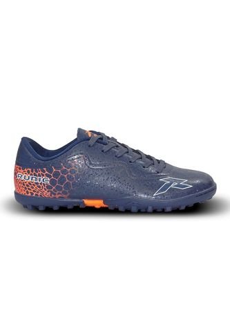Guayos Runic Mist Turf Para Hombre-Azul/Naranja Runic