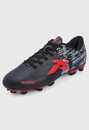 Guayo Negro-Plateado-Rojo Runic