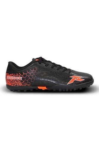 Guayos Runic Mist Turf Para Hombre-Negro/Naranja Runic
