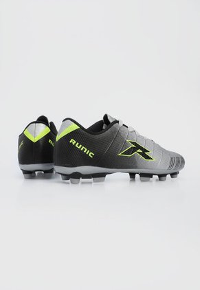 Guayo Plateado-Negro-Verde Neon Runic