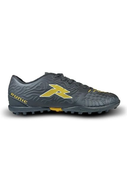 Guayos Runic Lava Turf Adulto-Negro/Amarillo