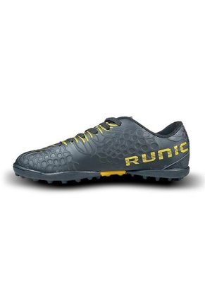 Guayos Runic Lava Turf Adulto-Negro/Amarillo