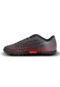 Guayos Runic Faster Turf Para Hombre-Negro/Rojo de Runic