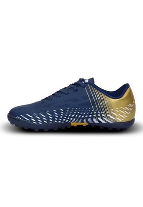 Guayos Runic Faster Turf Para Hombre-Azul/Dorado