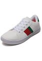 Tenis Lifestyle Blanco-Verde-Rojo Runic Street de Runic Street