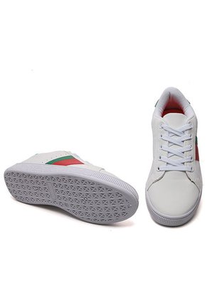 Tenis Lifestyle Blanco-Verde-Rojo Runic Street