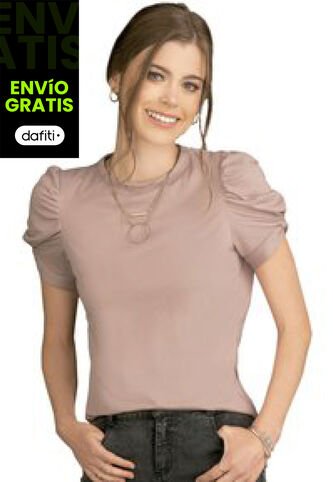 Camiseta Para Mujer Rutta -Rosado Malva Rutta