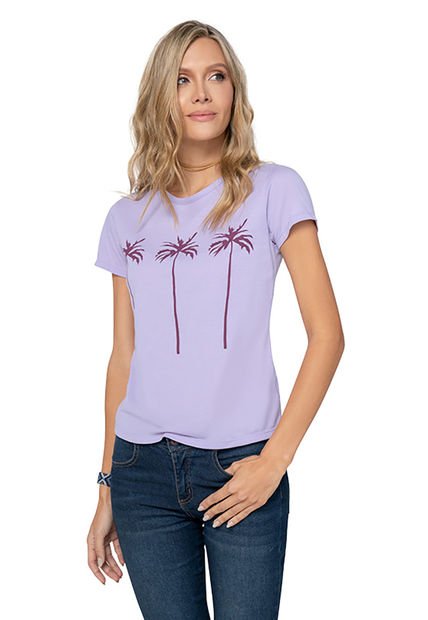 Camiseta Mujer Lila Rutta 91458