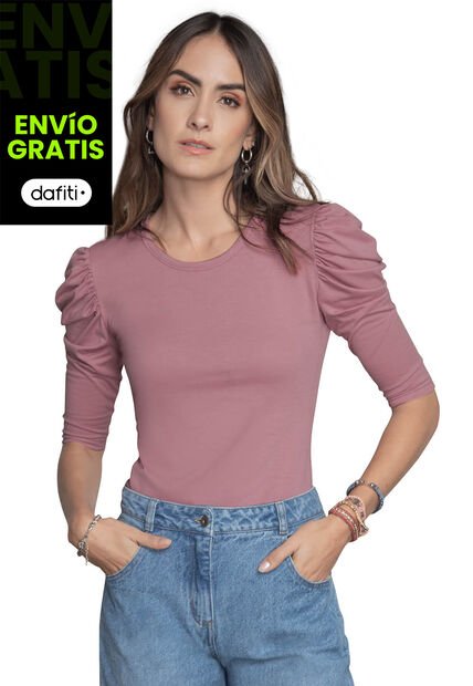 Camiseta Mujer Palo De Rosa Rutta 77581