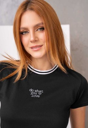 Camiseta Mujer Negro Rutta 1130