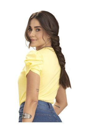 Camiseta Amarillo Pastel Rutta 79579