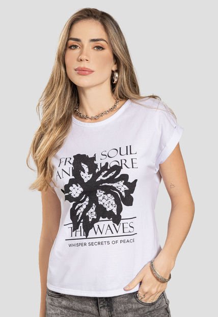 Camiseta Mujer Blanco Rutta 110718