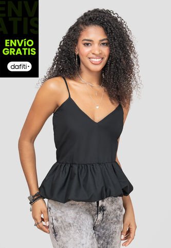 Blusa Mujer Negro Rutta 105155 Rutta