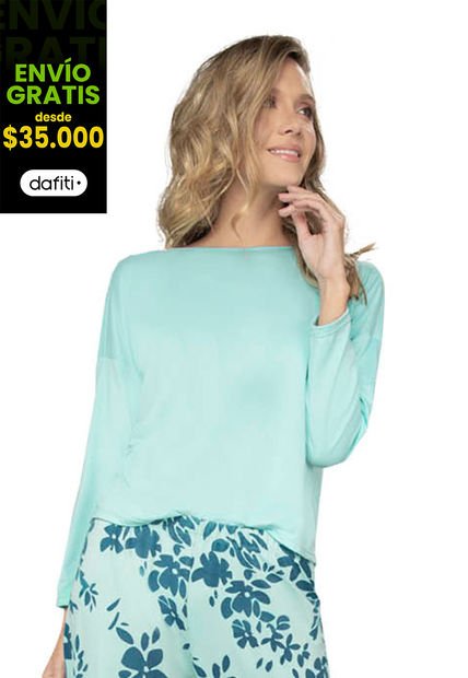 Camiseta Mujer Verde Rutta 92307