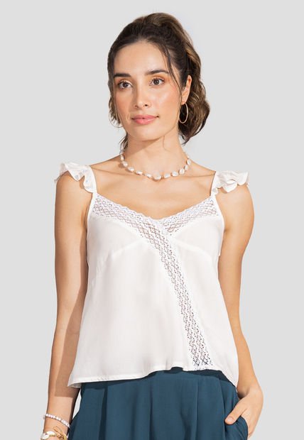 Blusa Mujer Marfil Rutta 106532