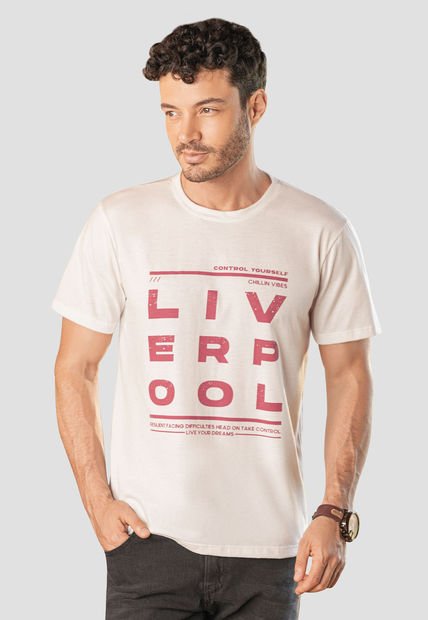 Camiseta Hombre Marfil Rutta 105963