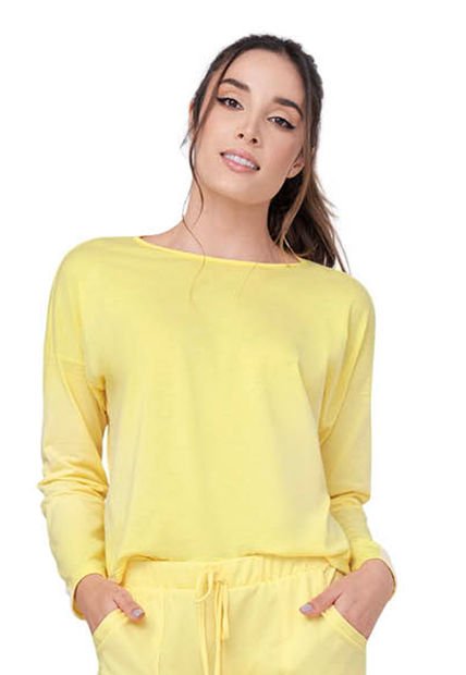 Camiseta Mujer Amarillo Pastel Rutta 88457