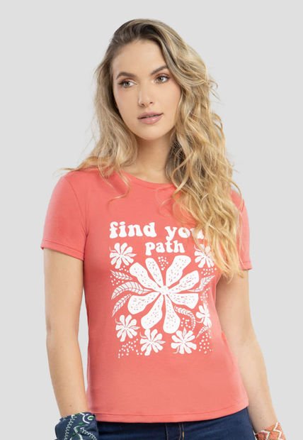 Camiseta Mujer Coral Rutta 7715