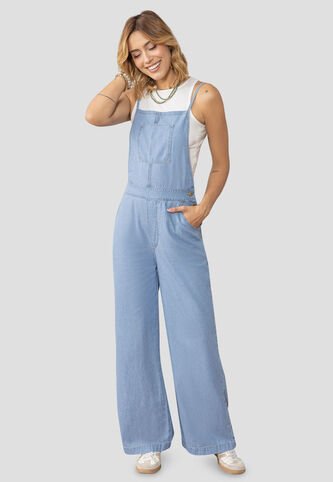 Overall Largo Mujer Azul Rutta 106400 Rutta