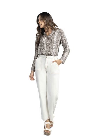 Pantalón Mujer Marfil Rutta 2774 Rutta