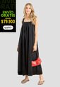 Vestido Largo Mujer Negro Rutta 104683 de Rutta
