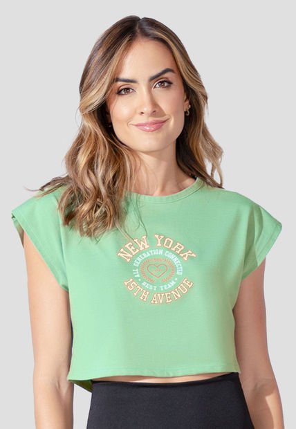 Camiseta Mujer Pistacho Rutta 4600