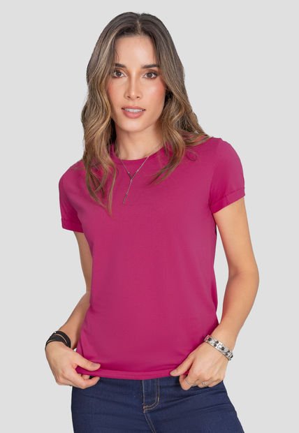 Camiseta Mujer Fucsia Rutta 4173