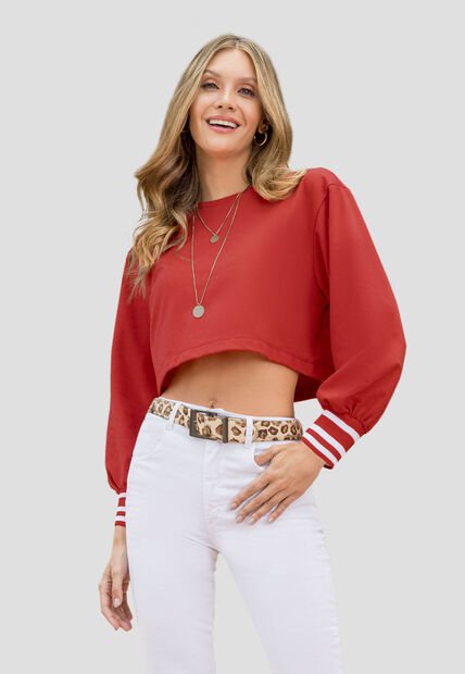 Buzo Mujer Rojo Rutta 104681