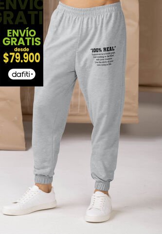 Jogger Hombre Gris Jaspe Rutta 6307 Rutta