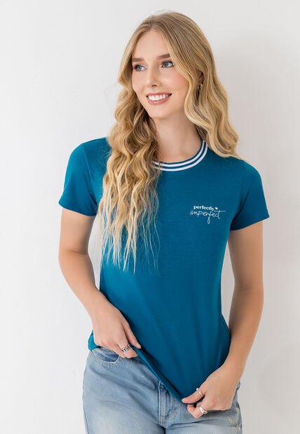Camiseta Mujer Azul Rutta 103609