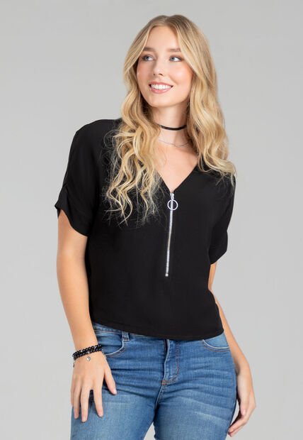 Blusa Mujer Negro Rutta 103590
