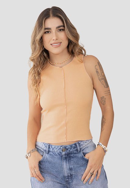 Camiseta Mujer Naranja Rutta 7714