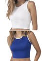 Crop Top Paq X2 Mujer Multicolor Rutta 32865 de Rutta