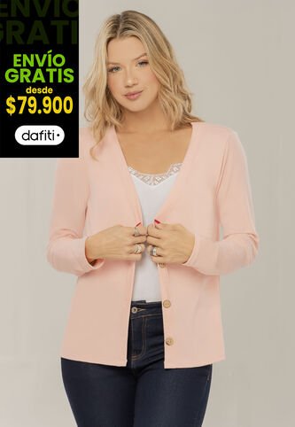 Cardigan Mujer Rosa Rutta 104779 Rutta