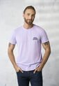 Camiseta Hombre Lila Rutta 1855 de Rutta