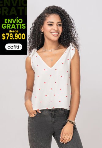 Blusa Mujer Blanco Rutta 104718 Rutta
