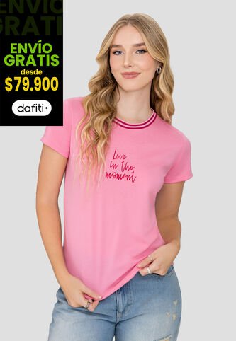 Camiseta Mujer Rosa Rutta 103607 Rutta