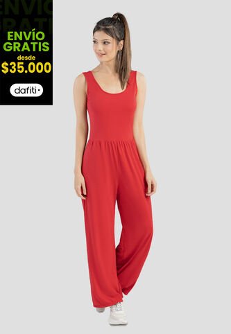 Enterizo Largo Mujer Rojo Rutta 3330 Rutta