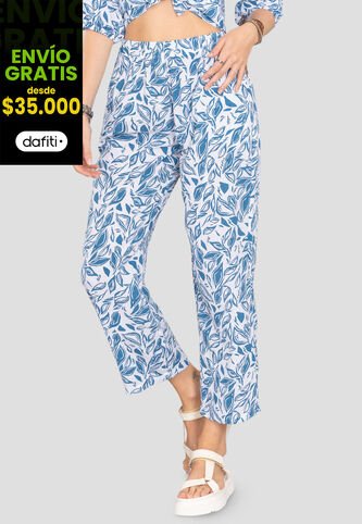 Pantalón Mujer Azul Rutta 105256 Rutta