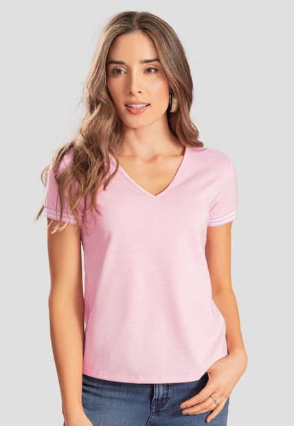 Camiseta Mujer Rosa Rutta 104160