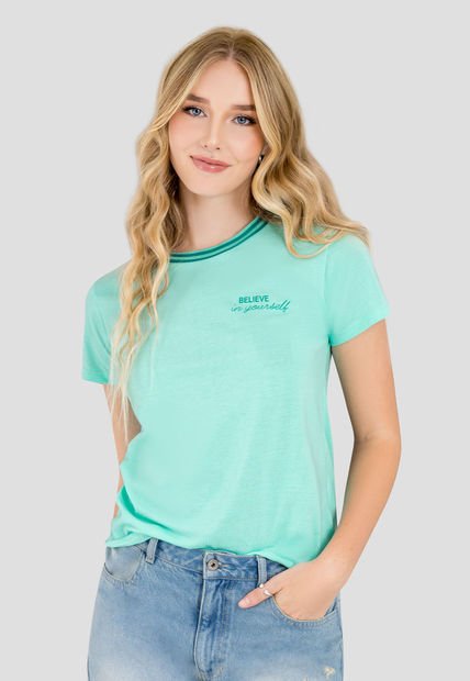 Camiseta Mujer Verde Rutta 103608
