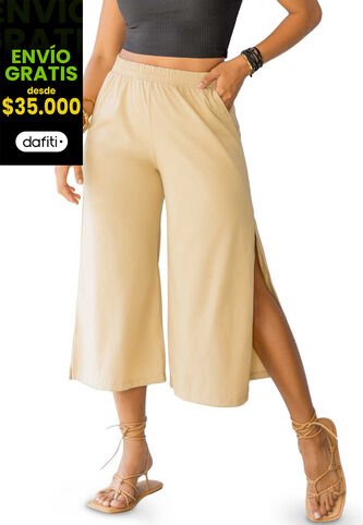 Pantalón Mujer Beige Rutta 100259 Rutta