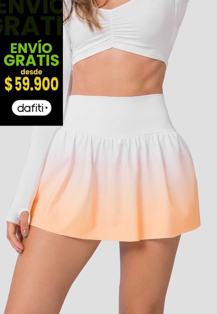 Falda Corta Mujer Blanco Rutta 101650