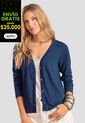 Cardigan Mujer Azul Profundo Rutta 104779 de Rutta