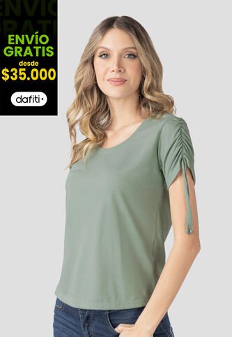 Camiseta Mujer Verde Oliva Rutta 2792 Rutta