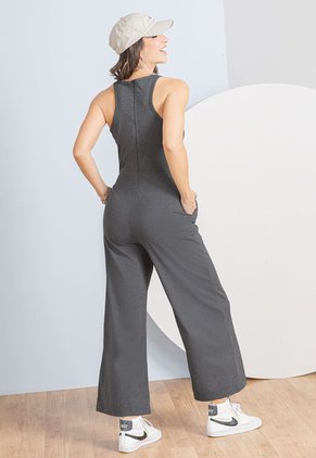 Enterizo Largo Mujer Negro Rutta 105904