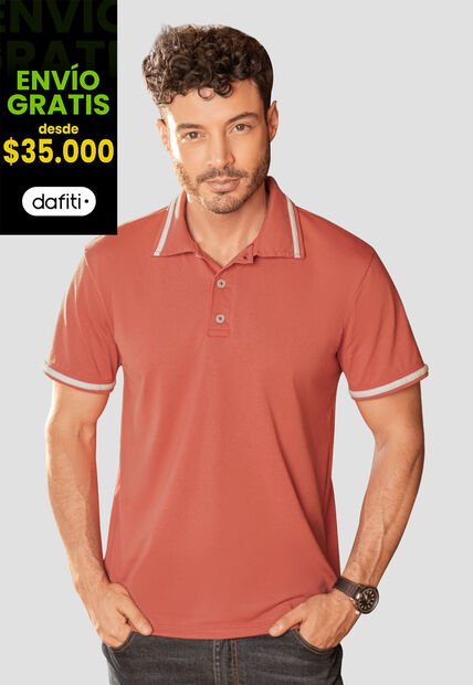 Polo Hombre Granate Rutta 89617