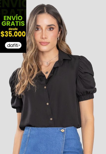 Camisa Mujer Negro Rutta 78612