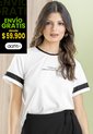 Camiseta Mujer Marfil Rutta 102884 de Rutta